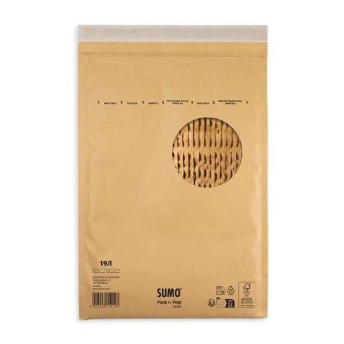 Pse vadderad SUMO 295x445mm brun 100/fp