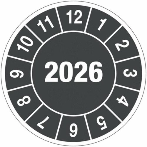 Kontrollmrken 2026 10mm 104/fp