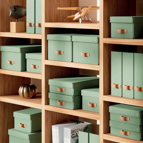 Frvaringslda Leitz Puro 8L grn 2/fp