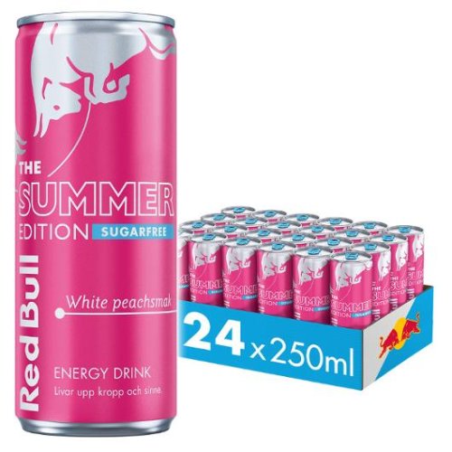 Energidryck RED BULL White Peach 25cl