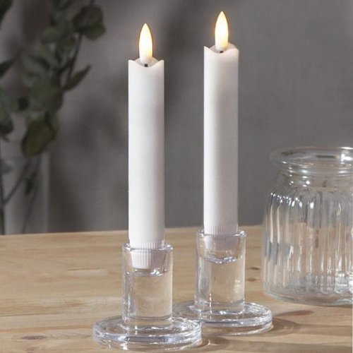 Antikljus STAR T Flamme LED 15cm 2/fp