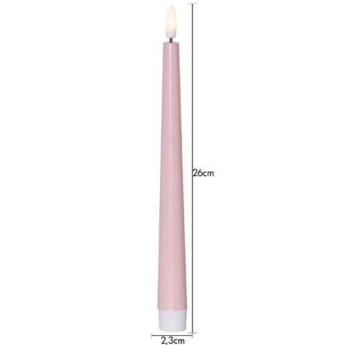 Antikljus STAR T Candy LED rosa 2/fp