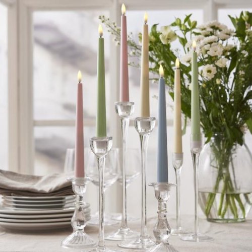 Antikljus STAR T Candy LED bl� 2/fp