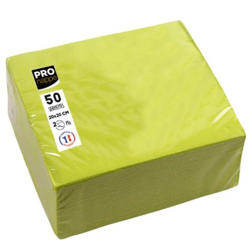 Servetter PRONAPPE 20x20 50/fp kiwi