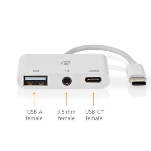 Adapter NEDIS 3-1 USB-C