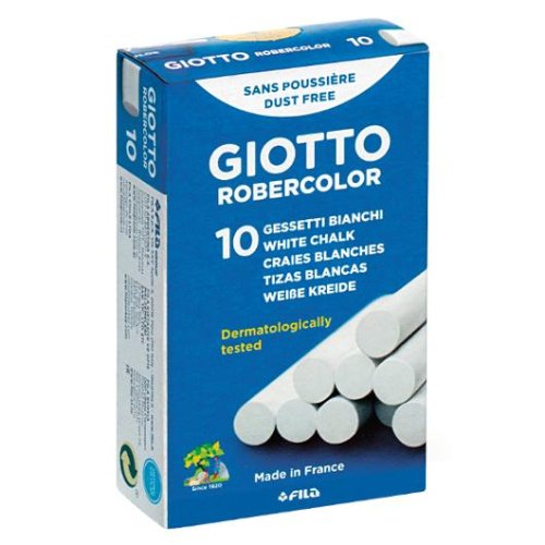 Tavelkrita GIOTTO Vit 10/fp