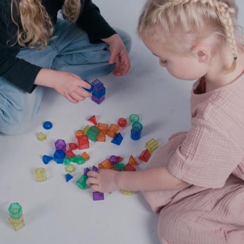 Geometriska 3D former 300g/fp