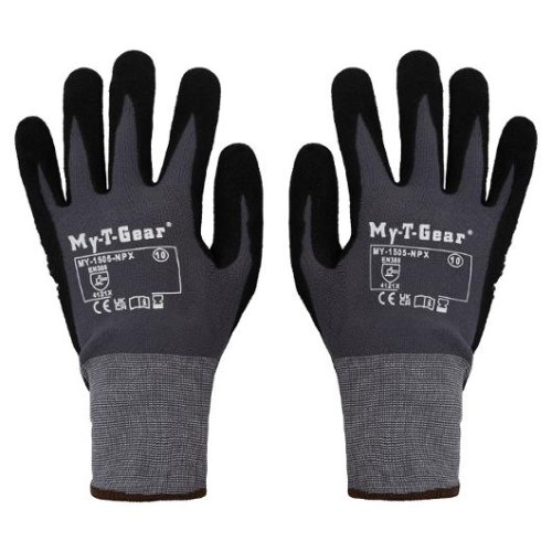 Montagehandske MY-T-GEAR nitril grepp 9