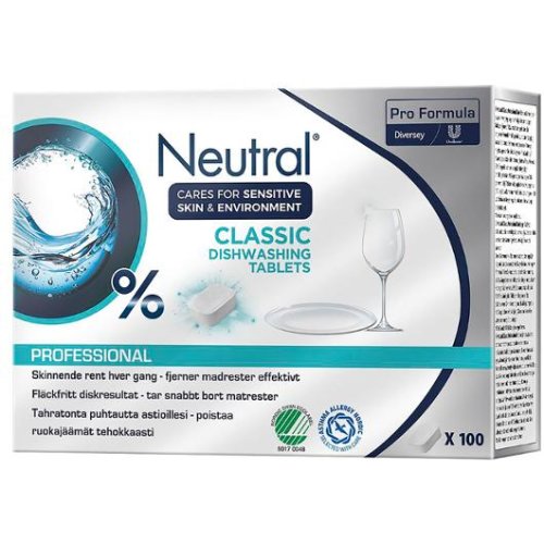 Maskindisk NEUTRAL Classic tabs 100/fp