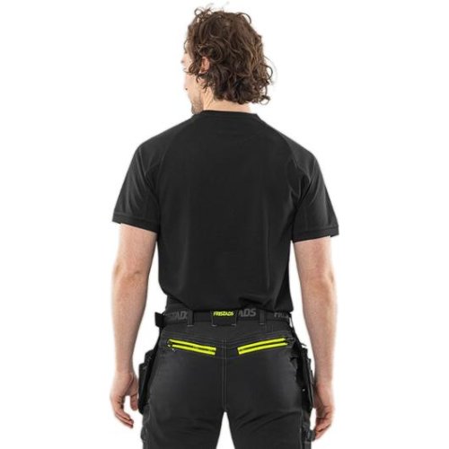 T-shirt funktion FRISTADS 7554 svart XL