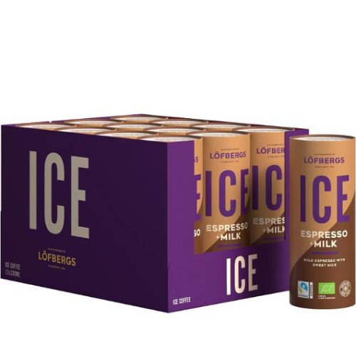 Iskaffe L�FBERGS ICE Espresso+Milk 230ml