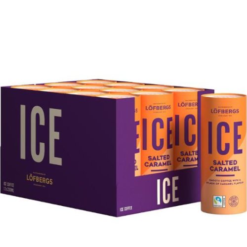 Iskaffe L�FBERGS ICE SaltedCaramel 230ml