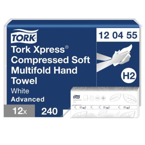 Handduk TORK Adv H2 Xpress Komp. 2880/fp