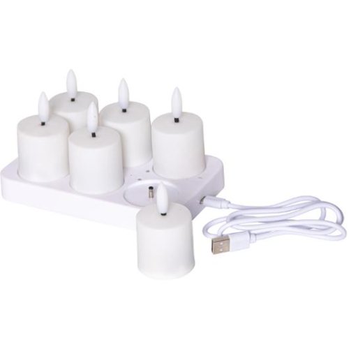 Ledljus START TRADING laddstation 6 ljus