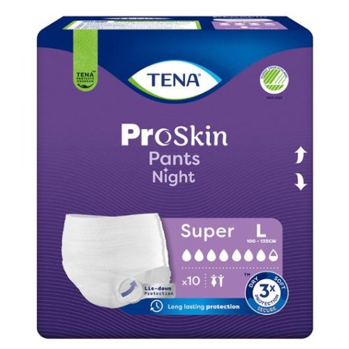 Inkoskydd TENA Pants Night Super L 10/fp
