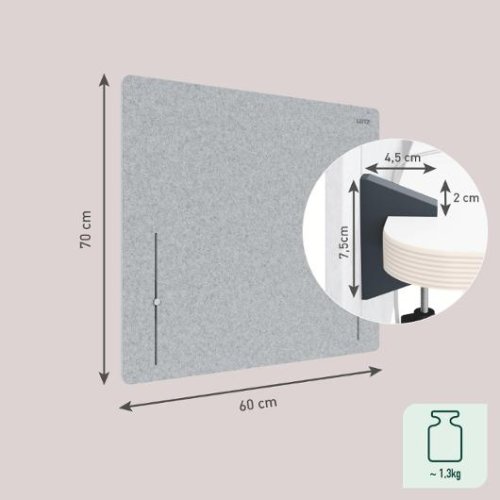 Sk�rmv�gg LEITZ Justerbar 60x70cm