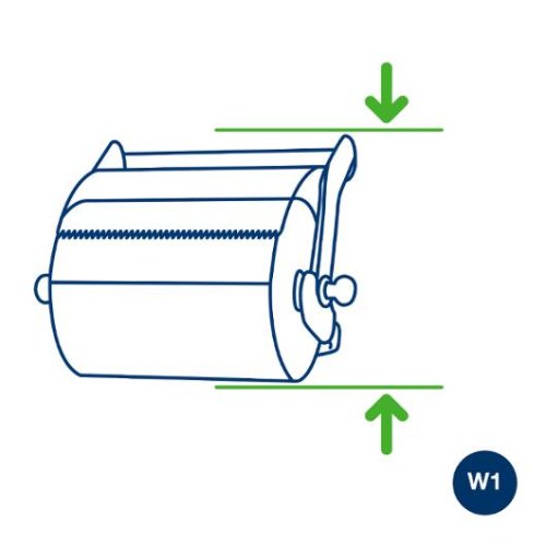 Dispenser TORK W1 V�ggst�ll r�d
