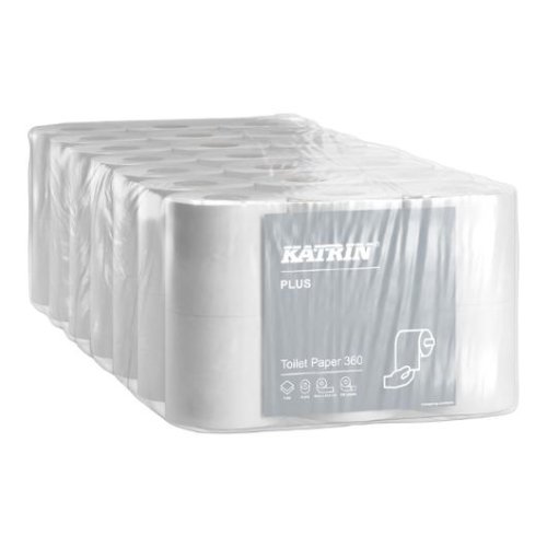 Toalettpapper KATRIN Plus 360 2-lag 42rl/fp � 50m