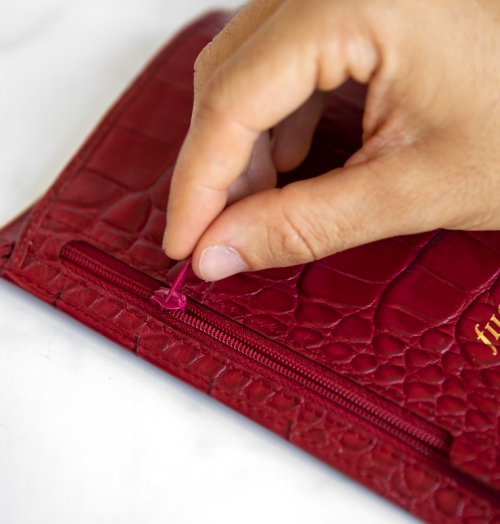 Filofax SystemkalenderClassic Croc A5 Cherry