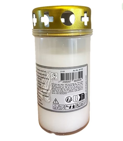 Gravljus med lock, 50 timmar