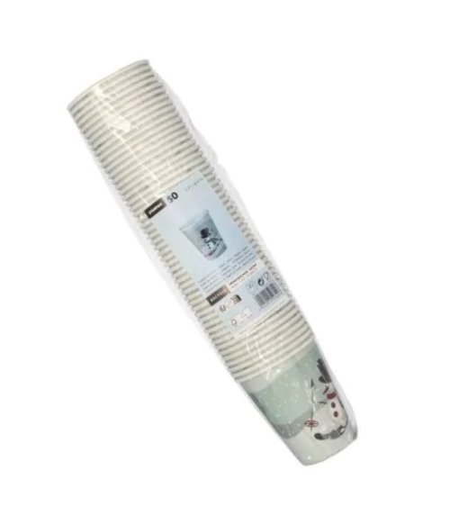 Pappersbgare Snowtime 20cl 50st/rr