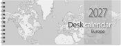 Desk calendar Europe 2027