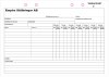 Tidrapport/Tidsblock A5 utan omslag m. tryck 1+0, 2 kopior, 50set/block