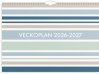 V�ggkalender Veckoplan 26/27