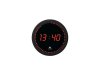 Vggur ALBA LED 30cm svart/rd