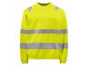 Sweatshirt varsel Projob 6106 gul kl3 L