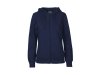 Hoodie zip NEUTRAL O83301 dam navy 2XL