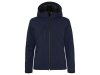Softshelljacka CLIQUE dam marinbl� 2XL