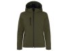Softshelljacka CLIQUE dam dimgr�n 2XL