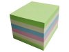 Notes LYRECO recycled 75x75mm sort. 6/fp