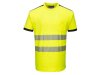 T-shirt varsel PW T181 kl2 gul 2XL
