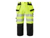Hantverksbyxa 3/4 stretch varsel kl2 C44