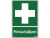Skylt Frsta hjlpen 210x297mm