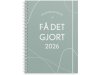Kalender F det gjort 2026 grn