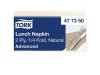 Servett TORK Adv 2-lag 33x32,5cm 200/FP