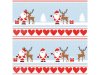 Servetter 3-lags 1/4 33x33 Santa
