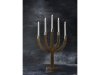 Elljusstake 5 ljus 35x67cm tr brun