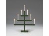 Elljusstake 7 ljus 48x61cm tr grn