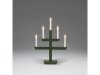 Elljusstake 5 ljus 35x48cm tr grn