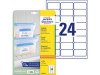 Etikett AVERY FREEZER 63.5x33.9 600/FP