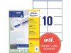 Etikett AVERY 105x57mm 1000st/fp