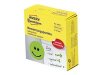 Etikett AVERY 19mm SMILEY grn 250st/fp