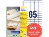 Etikett AVERY 38x21,2mm 100% tervunnen 6500st/fp