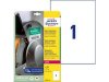 Etikett AVERY STRETCH 210x297mm 10/FP