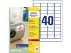 Etikett AVERY 457x254WH 800/FP