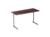 Fllbord 1200x500x715x18 valnt/silv